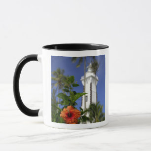 Caneca Pacífico Sul, Polinésia Francesa, Taiti.Hibiscus