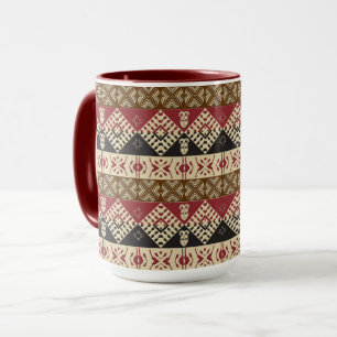 Caneca padrão africano tribal