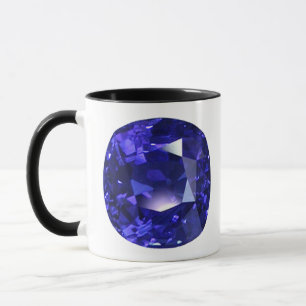 Caneca Padrão Azul