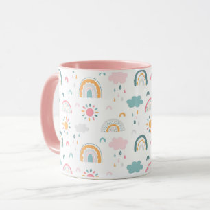 Caneca Padrão Climático Bastante