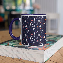 Caneca Padrão de Astronauta de Dodle
