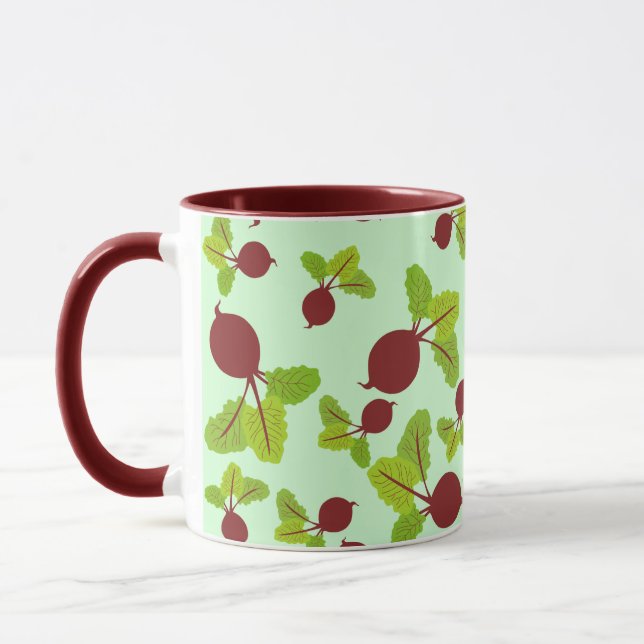 Caneca Padrão de beterraba (Esquerda)