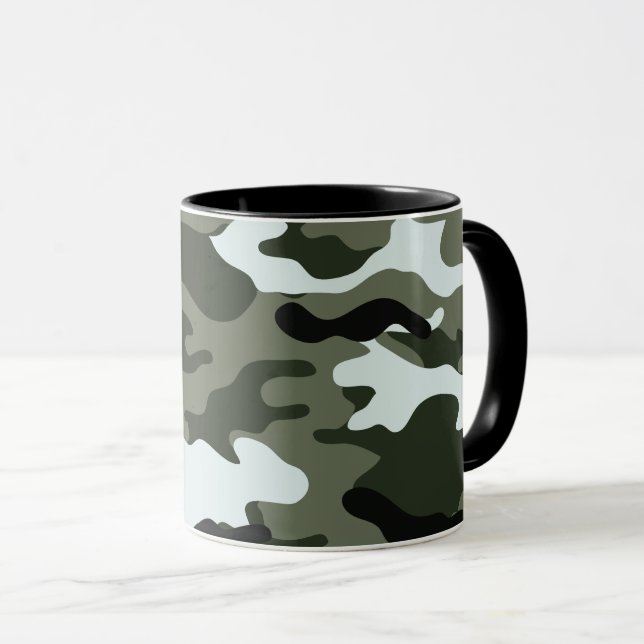 Caneca Padrão de camuflagem (Frente Esquerda)