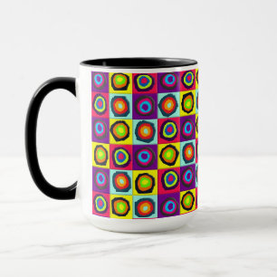 Caneca padrão de círculos
