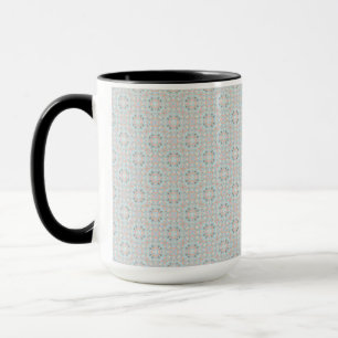 Caneca Padrão de Concha de Mar Sem Costura