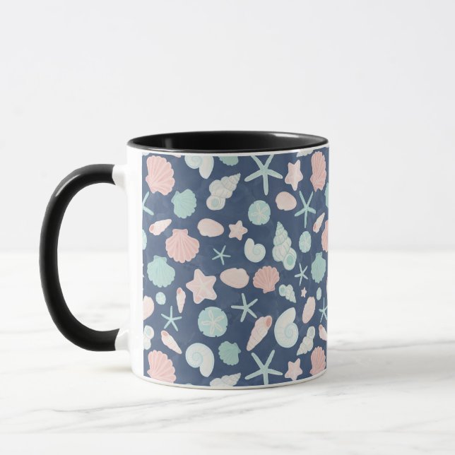 Caneca padrão de conchas (Esquerda)