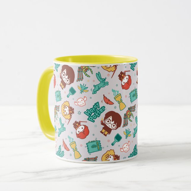 Caneca Padrão de Criaturas & Feitiços do HARRY POTTER™ de (Frente Esquerda)