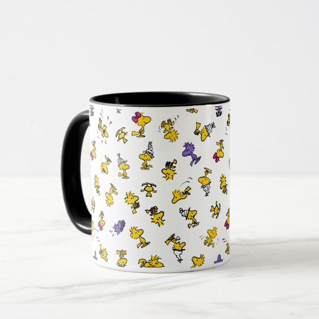 Caneca Padrão de diversão em Woodstock (Frente Esquerda)