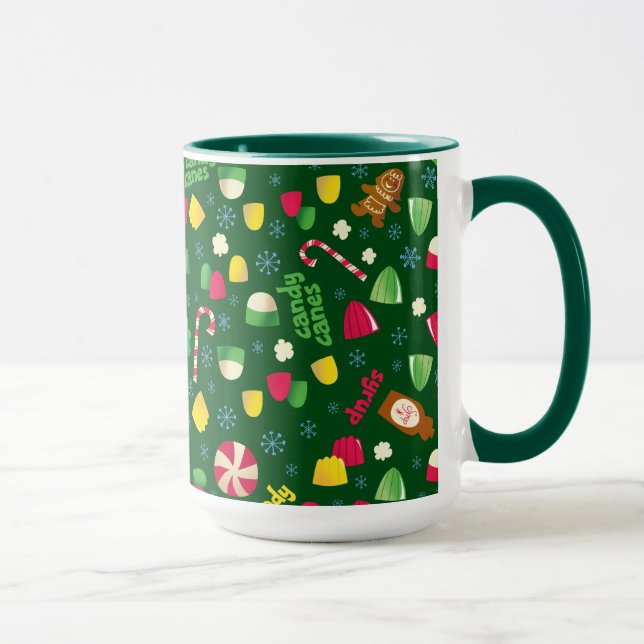 Caneca Padrão de Doces do Filme O Elfo (Direita)