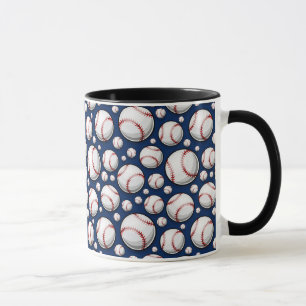 Caneca Padrão de Esporte de Baseball