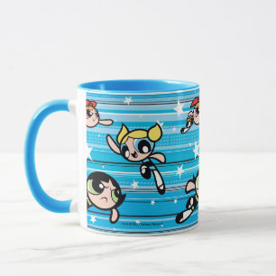 Caneca Padrão de estrela de garotas do Powerpuff