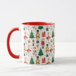 Caneca Padrão de Feriado do Balé Nutcracker