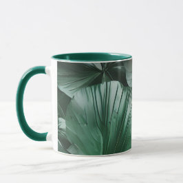 Caneca Padrão de Folheto Grande Escuro