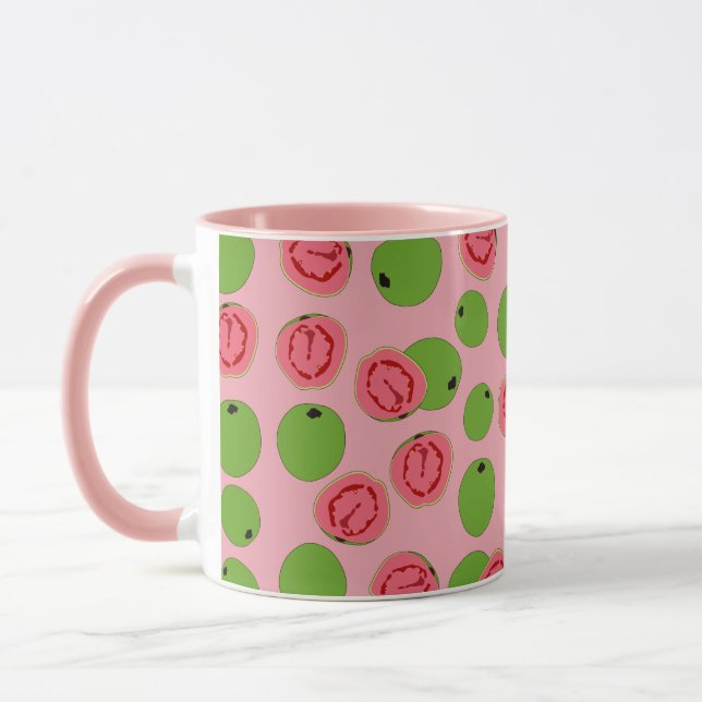 Caneca Padrão de Fruta de goiaba (Esquerda)
