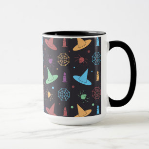 Caneca Padrão de Halloween