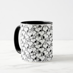 Caneca Padrão de História em quadrinhos Clássico do Snoop