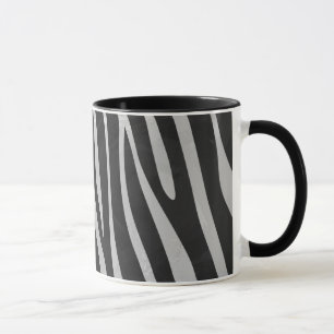 Caneca Padrão de impressão animal da Trendy Zebra criado