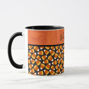 Caneca Padrão de milho doce divertido personalizado