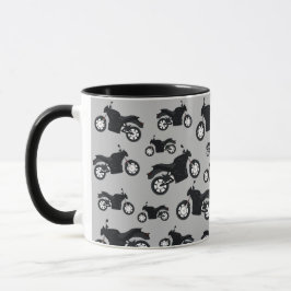 Caneca Padrão de motocicleta