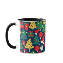 Padrão de Natal 1 - Mug de Café