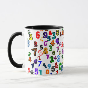 Caneca Padrão de número