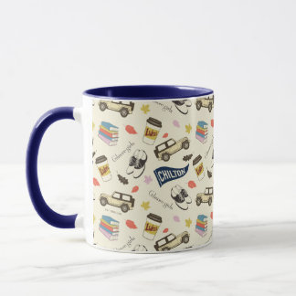 Caneca Padrão de Outono do Chilton de Gilmore Girls