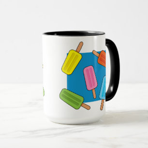 Caneca Padrão de picles coloridos