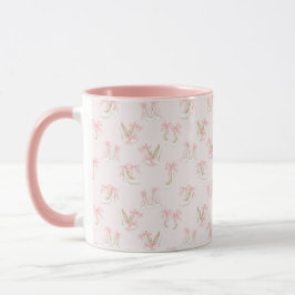 Caneca Padrão de Sapatos Coquette 
