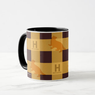 Caneca Padrão de verificação da Xadrez HUFFLEPUFF™