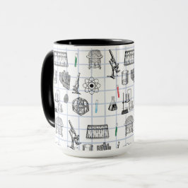 Caneca Padrão do Cientista de Química de Ciência
