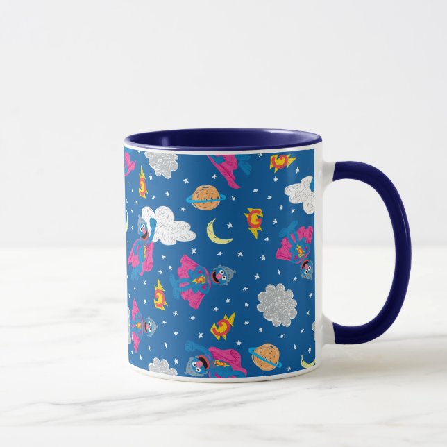 Caneca Padrão do Super Grover 2.0 Night Sky (Direita)