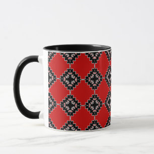 Caneca Padrão étnico nativo