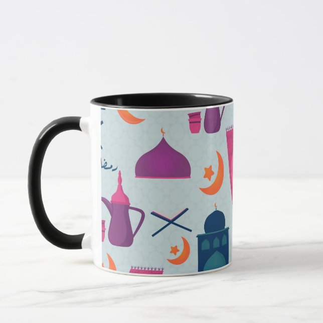 Caneca Padrão Feliz Ramadão (Esquerda)