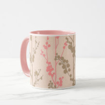 Padrão Floral do Blush