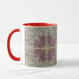 Caneca Padrão Floral Vintage Artístico por William Morris