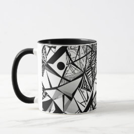 Caneca Padrão geométrico de abstrato 24 - Mug de café