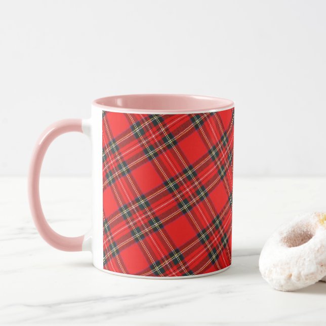 Caneca Padrão Minimalista Moderno (Com Donut)