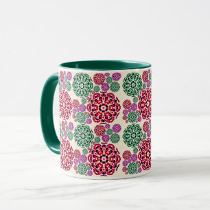 Caneca Padrão ornamental