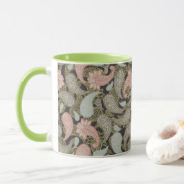 Caneca Padrão Paisley 