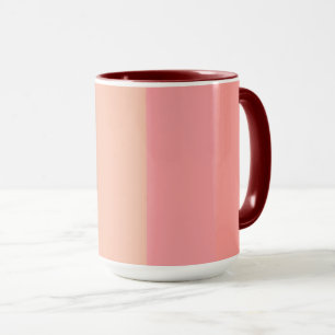 Caneca Padrão pastel rosa milenal Mug de café