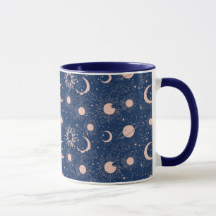 Caneca Padrão Planetas e Estrelas