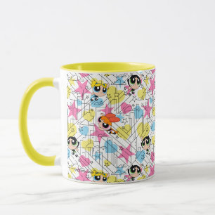 Caneca Padrão Powerpuff Girls Townsville