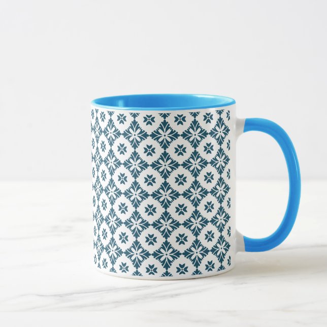 Caneca Padrão simples de lírio (Direita)