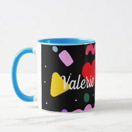 Caneca Padrão Trendy 80s