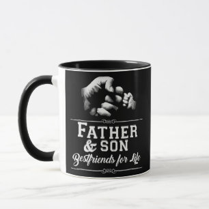 Caneca Padre Bonito Filho Amigos Fist Bump Pai Pai