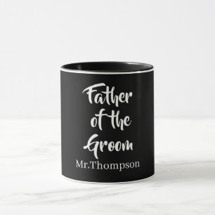 Caneca Padre do Casamento Personalizado do Casamento de N