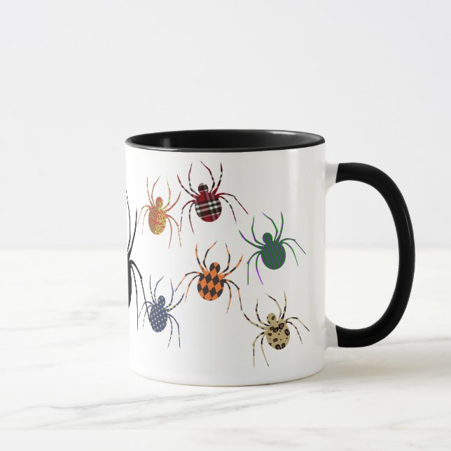 Caneca Padrões de N das aranhas ' (Direita)