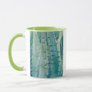 Caneca Padrões de uma planta de Agave