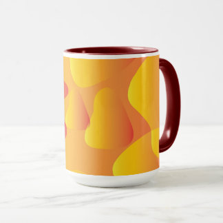 Caneca padrões sem costura