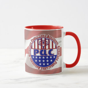 Caneca PAG PATRIÓTICO do Assistente Médico Certificado PA